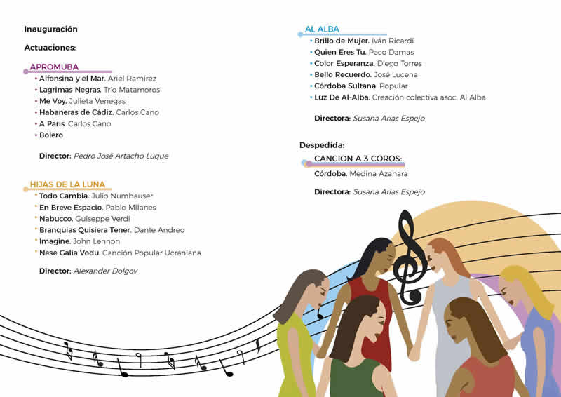 III Encuentro de corales de asociaciones de mujeres por la Igualdad, 26OCT18.